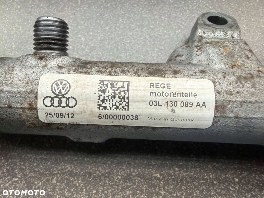LISTWA WTRYSKOWA 1.6 TDI VW AUDI 03L130089AA - 3