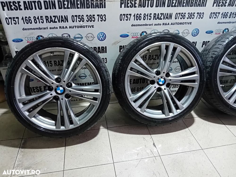 Jante Aluminiu Bmw R19 Style 407 F30 F31 F32 F33 F34 F36 F20 F21 5x120 Anvelope Vara 2023 255/35R19 - 2