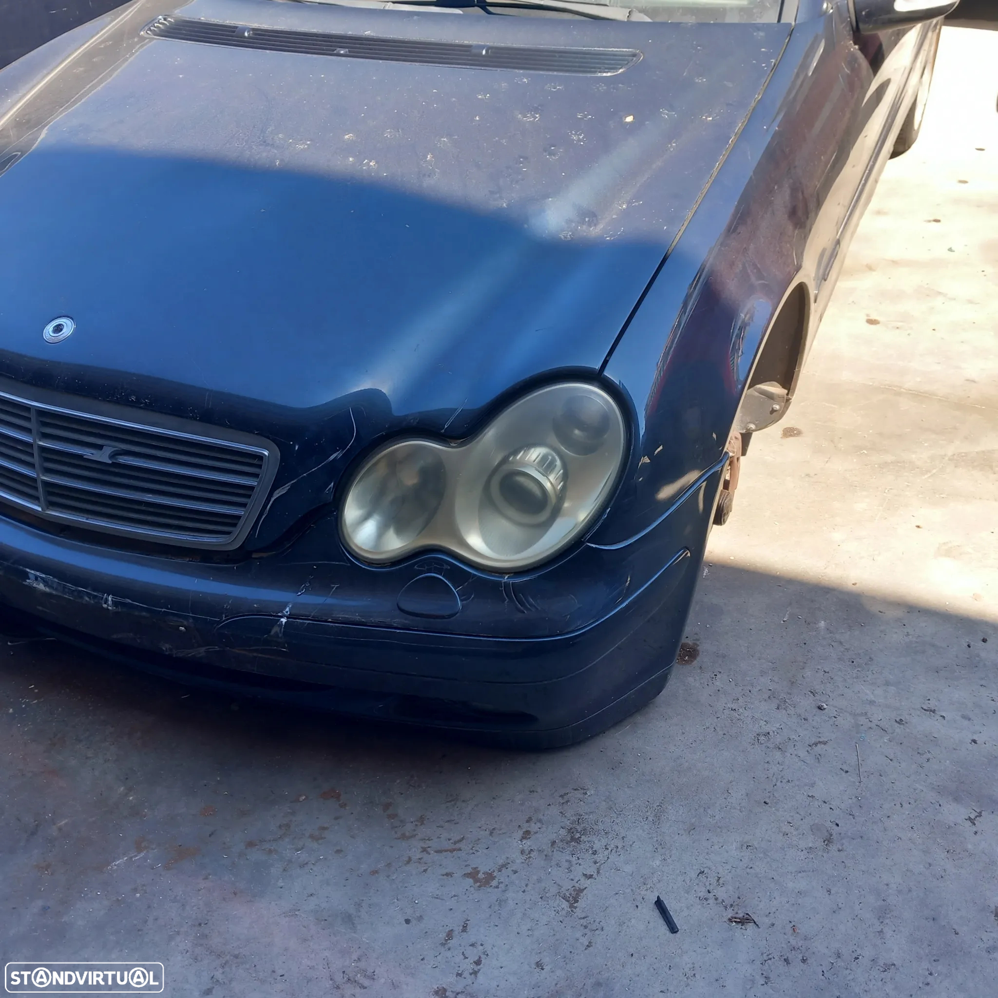 Frente completa sem airbags mercedes benz w203 - 2