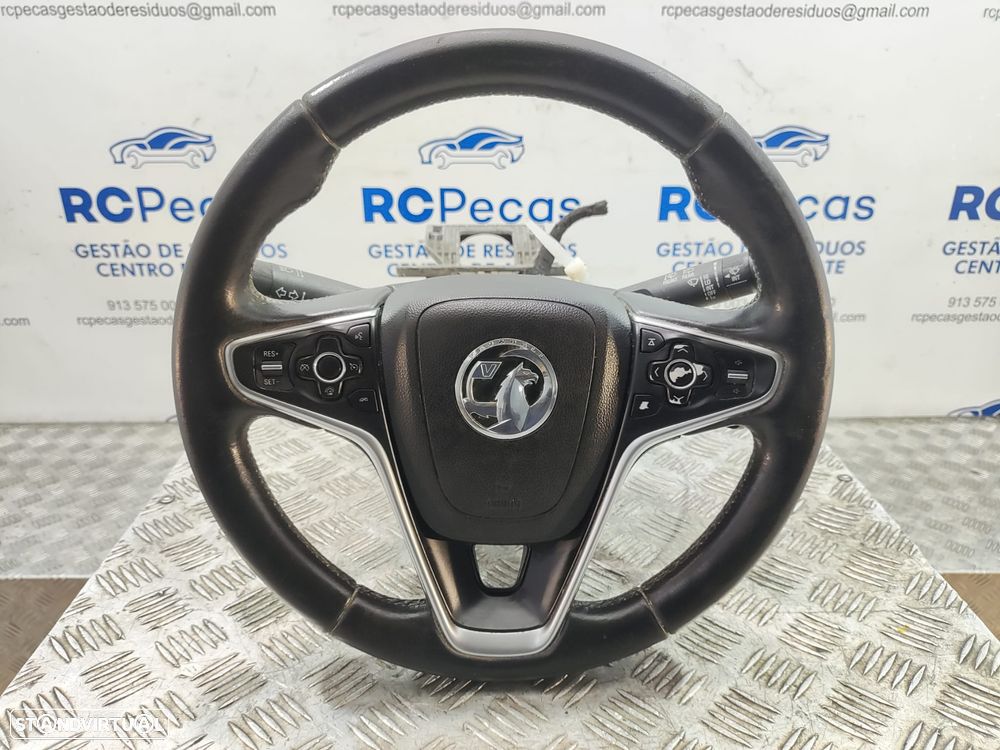 Volante completo pele Opel Insignia A Facelift multifunções