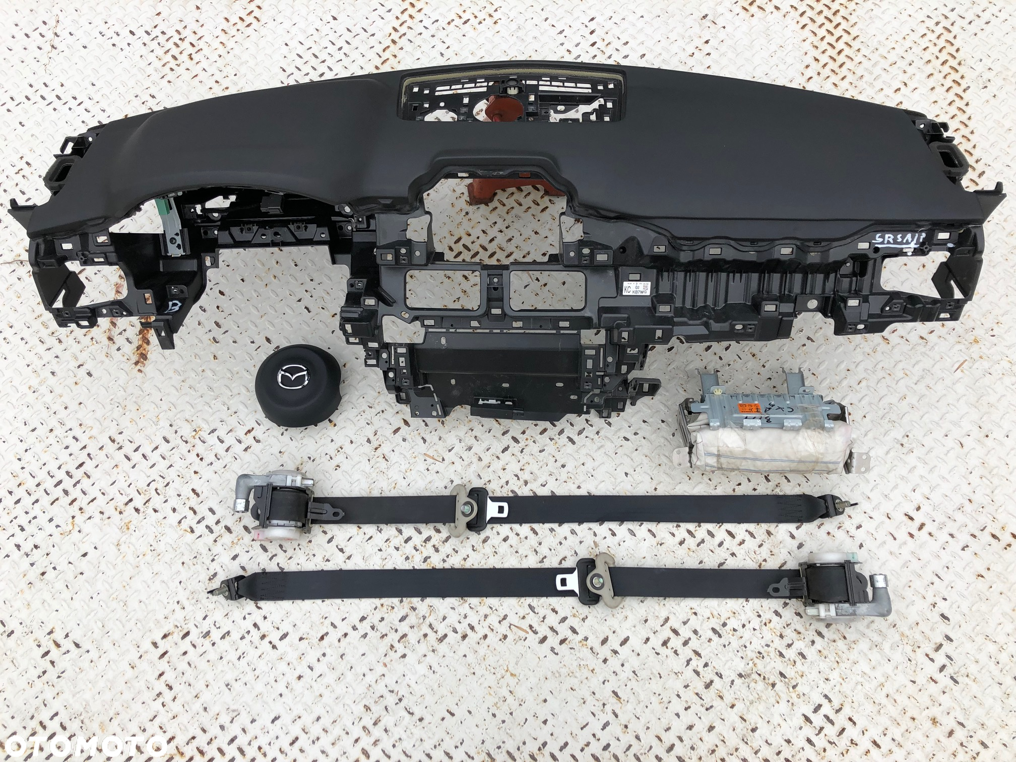MAZDA 2 II DJ 3 BM CX3 CX5 PAS PASY BEZPIECZENSTWA PRZEDNIE PRZOD LEWY PRAWY TYLNE TYŁ TYLNIE ORYGINALNY NEW NEU NEV - 11