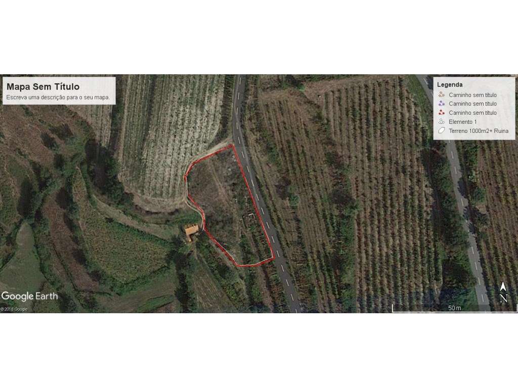 Terreno de construção c/ ruína. - Grande imagem: 5/5