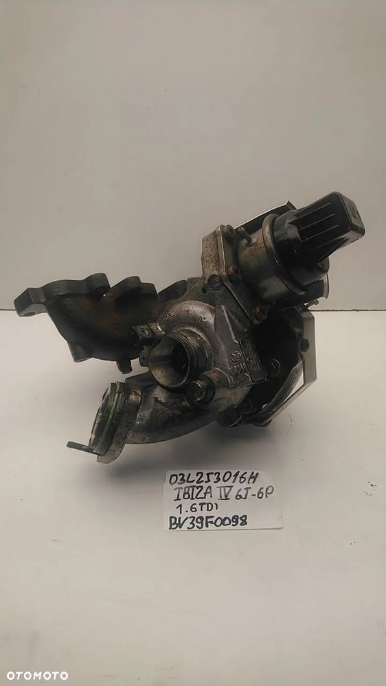 TURBOSPRĘŻARKA 1.6 TDI 90KM 105KM CAYA CAYB CAYC CLNA POLO 03L253056D - 6