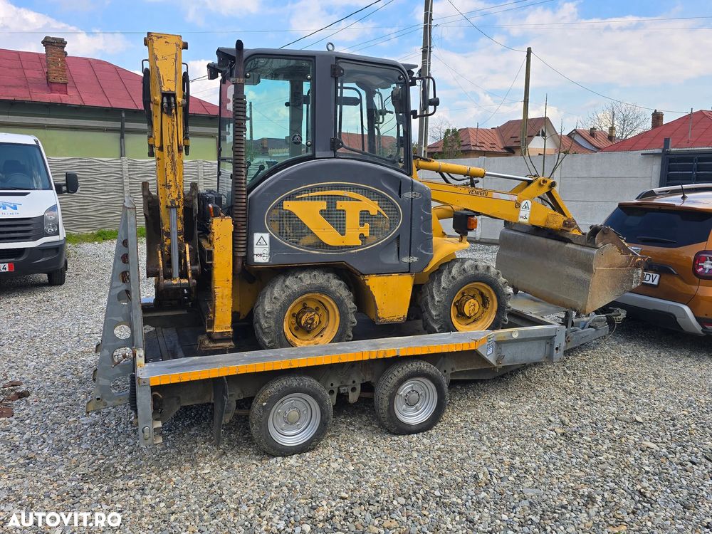 Venieri VF1.33 4x4 An 2005 Mini BuldoExcavator +Remorca Utilaje Ifor Williams 3.5T - 10