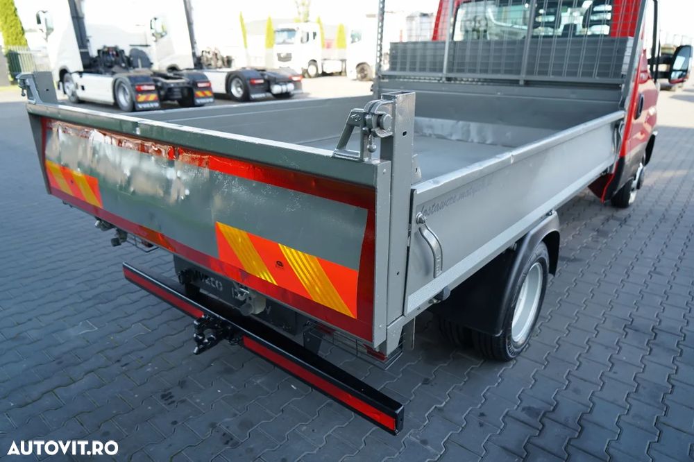 Iveco DAILY 35-130 / BASCULATOR SPATE / DUBLU / MANUAL / PIELE / EURO 6 - 23
