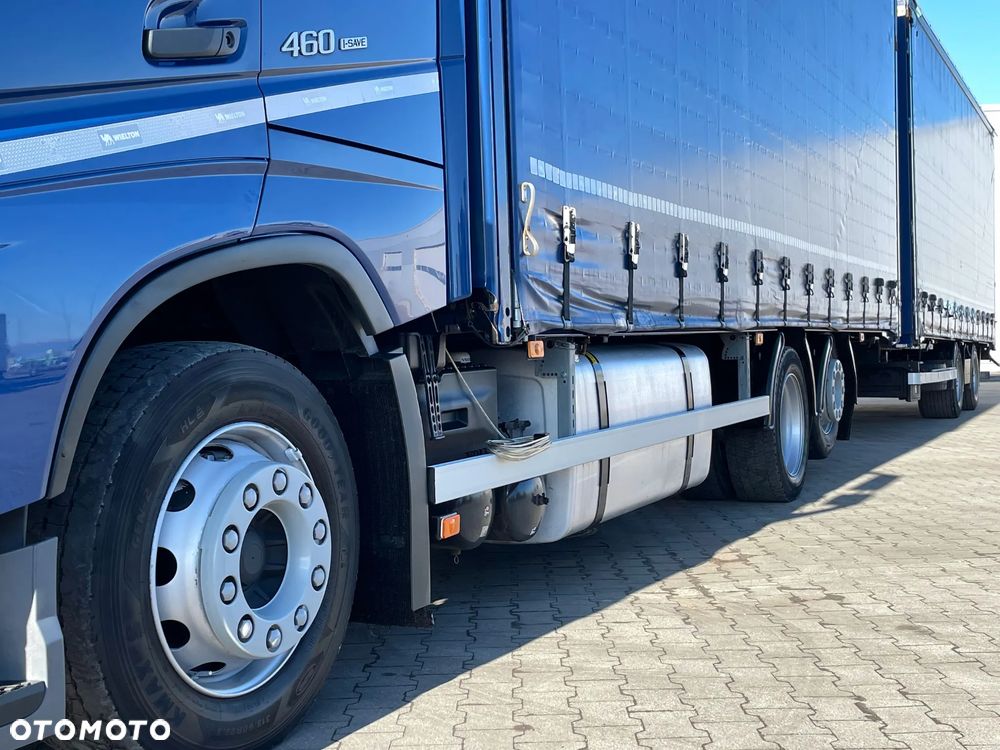 Volvo FH 460 / ZESTAW TANDEM 120M3 / PRZEJAZDOWY / SALON PL - 11