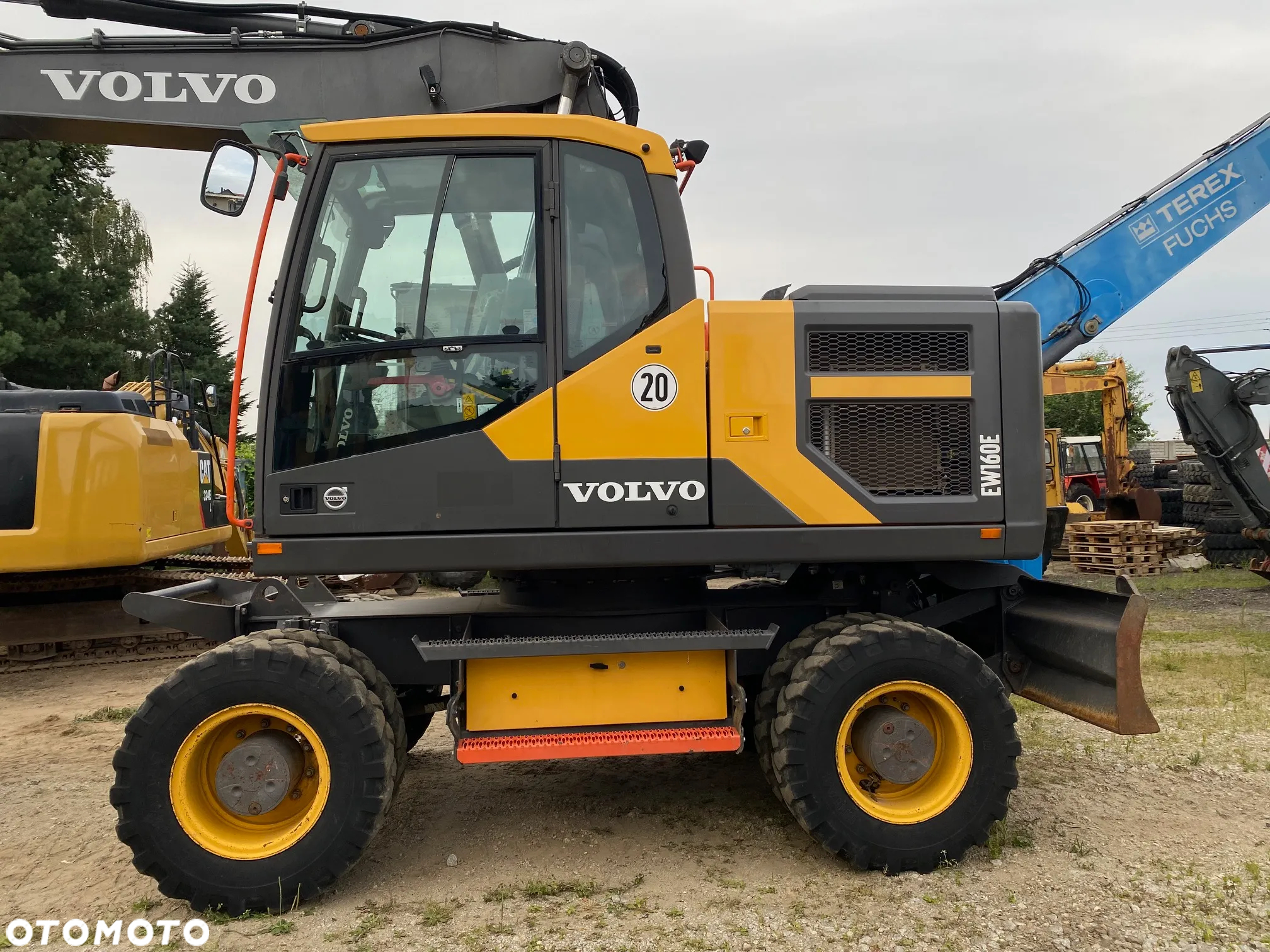 Volvo EW160E, 6400 MTH, 2017 ROK, Z NIEMIEC, PIĘKNY STAN - 11