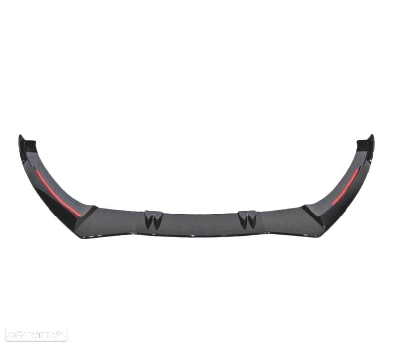 SPOILER LIP DIANTEIRO AUDI TT 8J 06-14 PRETO - 2