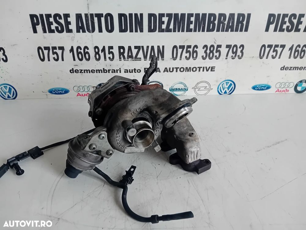 Turbo Turbina Vw Golf 6 VI Touran Caddy Skoda Octavia Seat 1.6 Tdi Euro 5 Motor CAY Cod 03L253016T - 5
