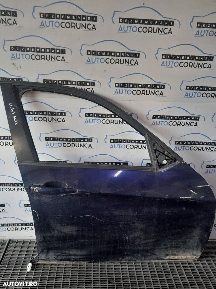 Usa Dreapta Fata BMW X1 E84 2009 - 2012 SUV 4 Usi Albastru (747) FARA GEAM FARA FATA DE ... - 1