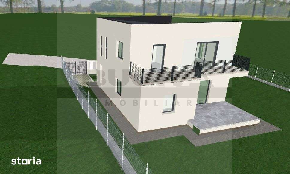 Casa individuala cu 4 camere , 120mp, 700mp teren, zona Mera - Imagine principală: 2/5