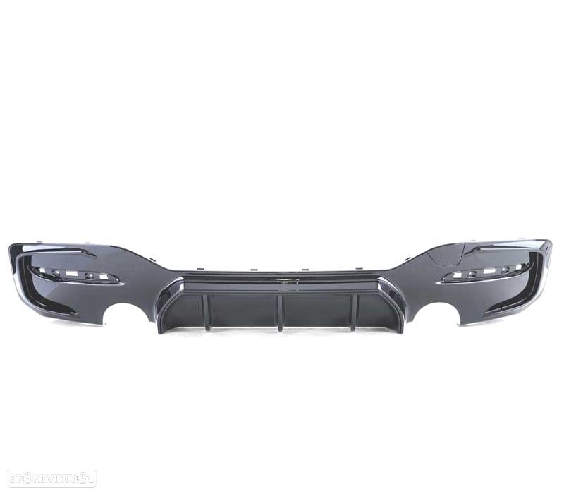 DIFUSOR BMW F20 F21 LCI 15-19 LOOK M PERFORMANCE PRETO BRILHANTE O---O - 5