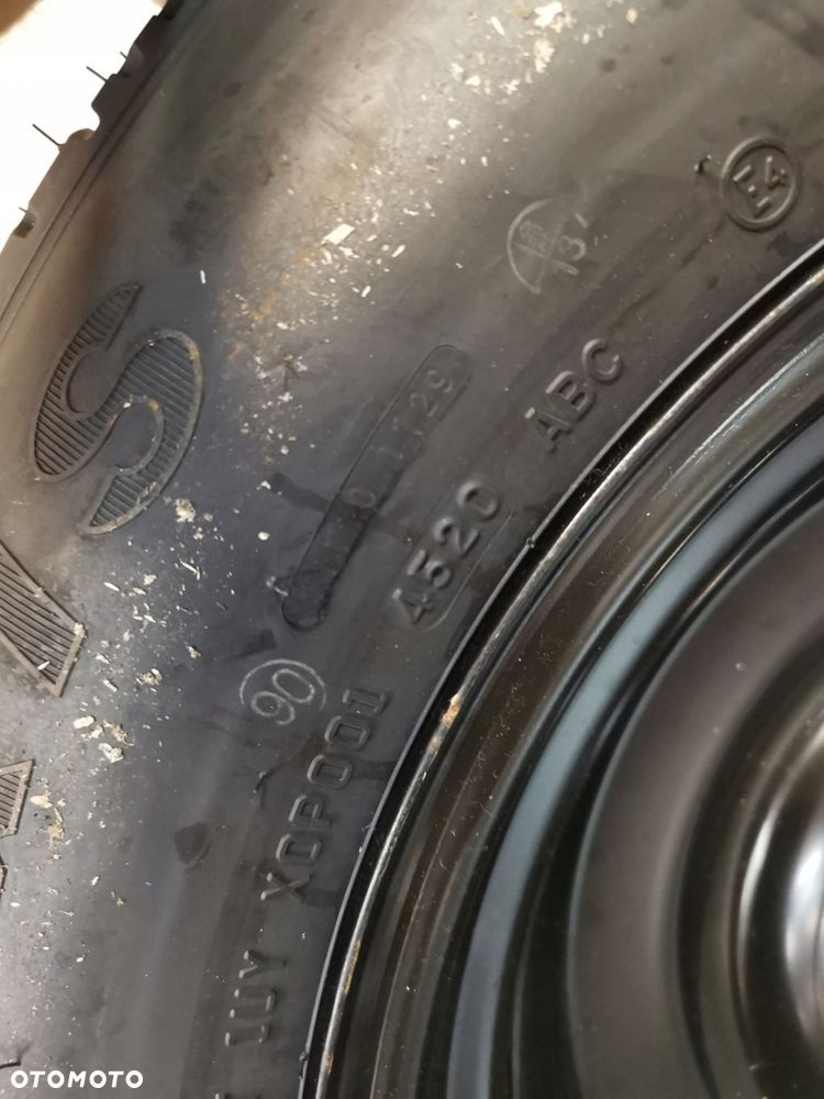 NISSAN ROGUE X-TRAIL T33 KOLO DOJAZDOWE ZAPAS 165/90R17 2020ROK - 5