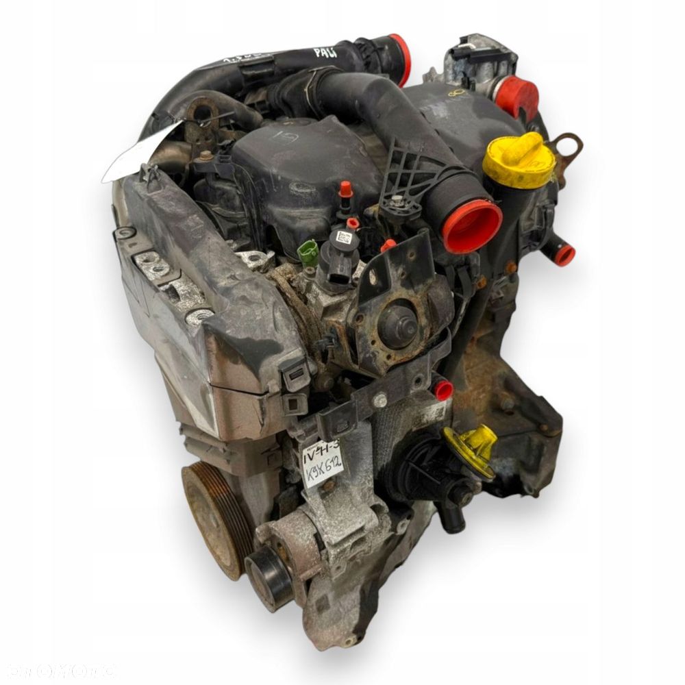 SILNIK K9K612 Renault Clio IV Dacia Logan Sandero 1.5 DCI 90KM diesel - 8