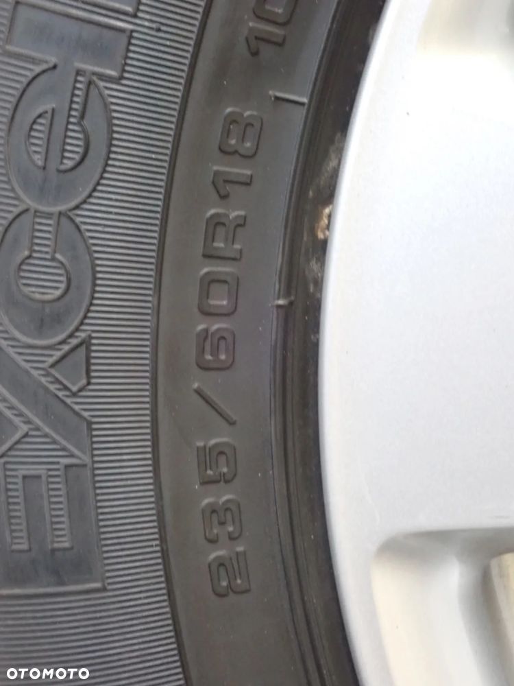 KOŁA FELGI ALUMINIOWE AUDI Q7 7,5JX18 ET 53 5X130  4L0601025BG  Z OPONAMI LATO  GOOD YEAR  235/60/18 - 12