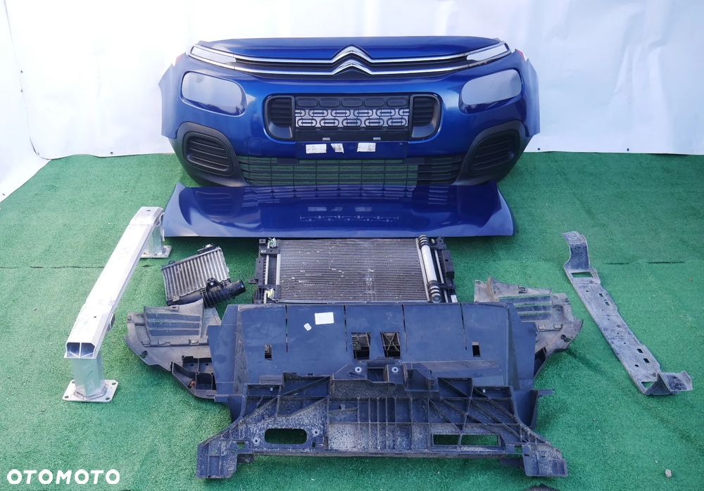 Citroen Berlingo IV Maska Zderzak Pas Przedni Chłodnice Podłoga Belka Zderzaka Belka Pod Chłodnice - 3