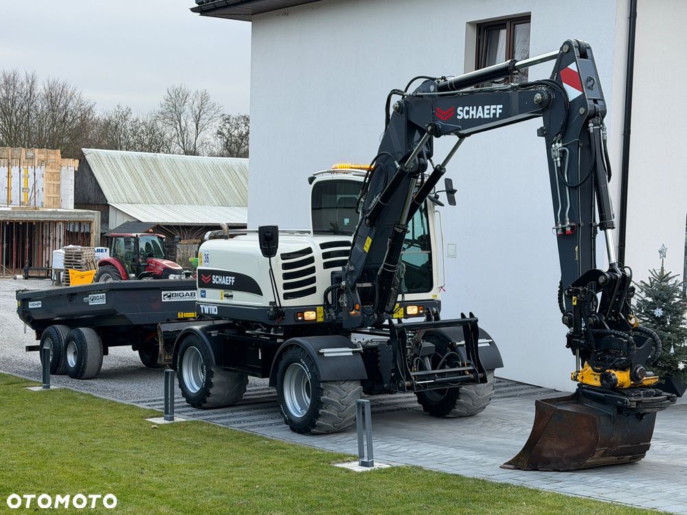 Schaeff TW110!! Terex TW110! Przyczepa! Idealny stan! [koparka kołowa] - 6