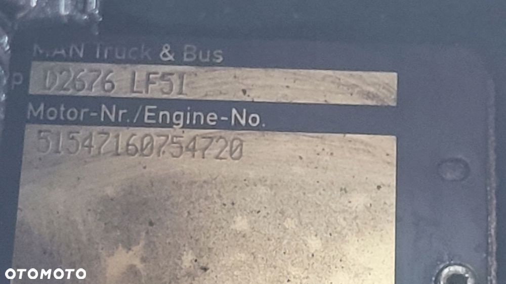 SILNIK MAN TGX TGS D2676 LF51 EURO 6 420KM LIFT - 6