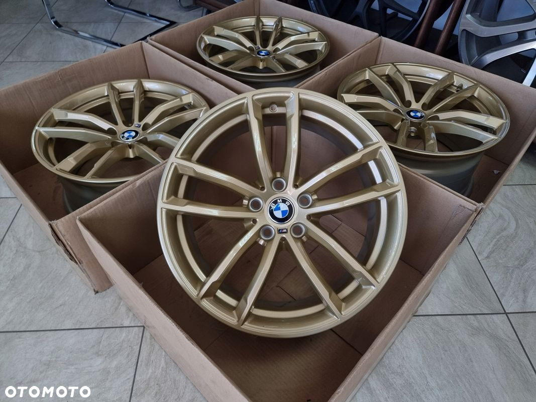 Złote Felgi Alu Aluminiowe Bmw G30 G32 G11 G01 G02/18 Cali - 2