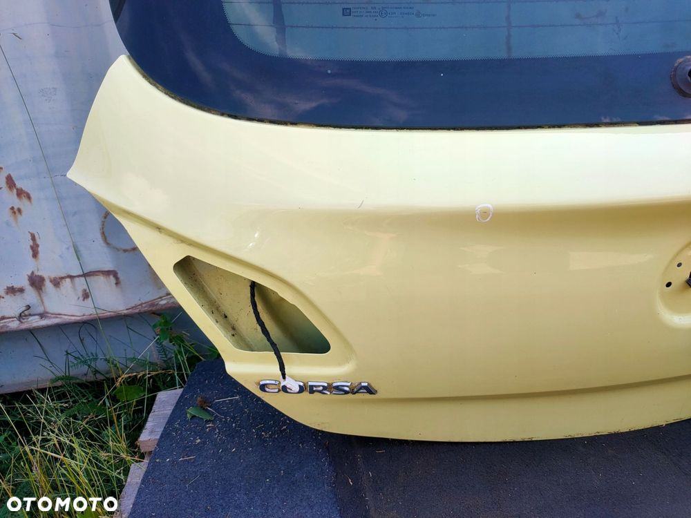 klapa tył opel corsa e z41k z szybą - 4