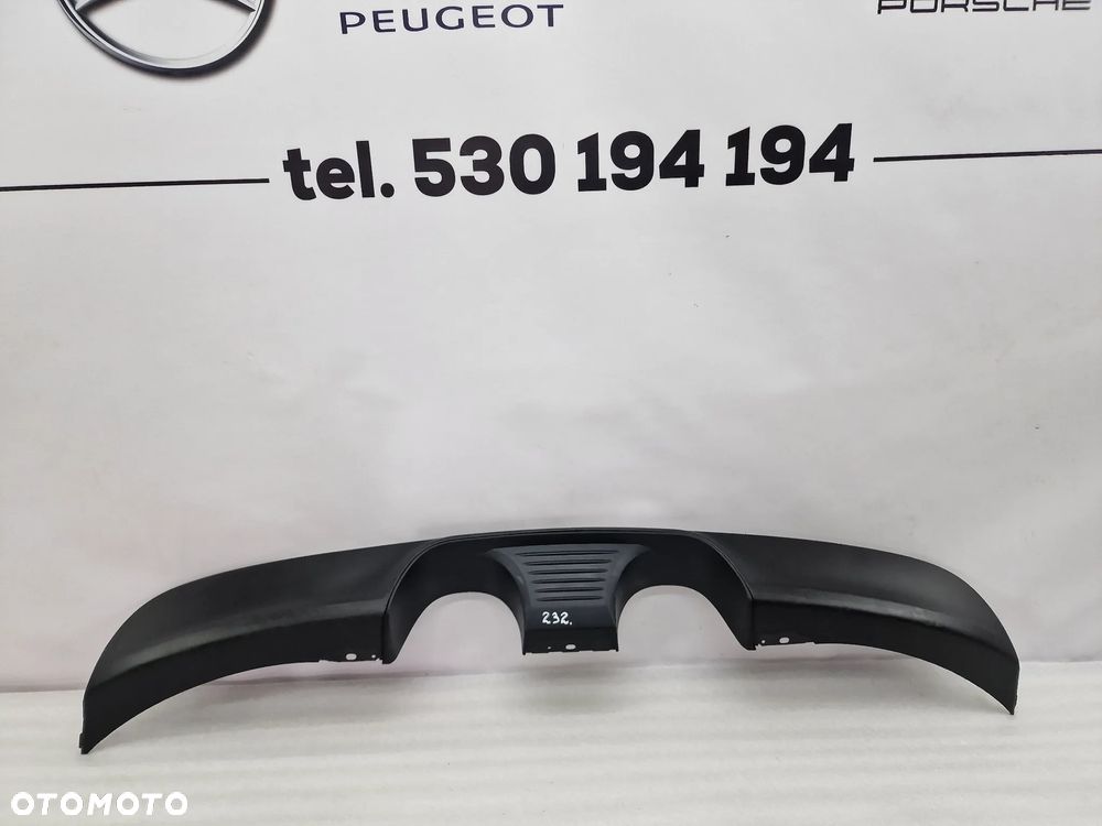 PORSCHE 991 LIFT CARRERA 4S 15- DYFUZOR / SPOJLER ZDERZAKA TYLNEGO TYLNIEGO TYŁ , NR 99150581104FFF + 99150565104FFF , NR AUKCJI DT232 - 1