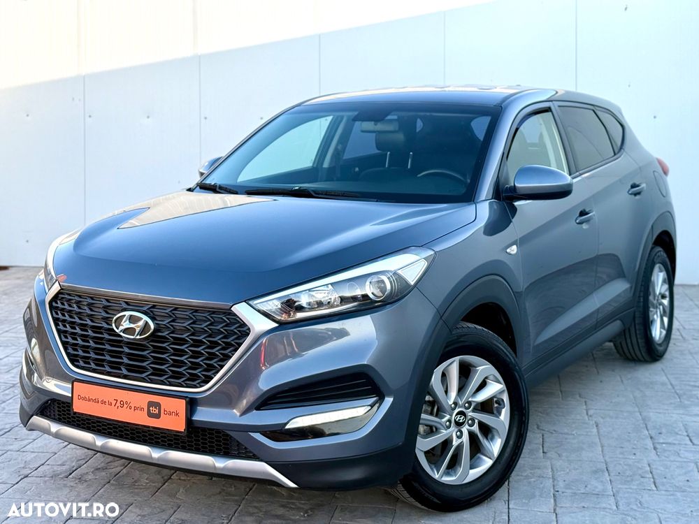Hyundai Tucson blue 1.7 CRDi 2WD DCT Style - 1