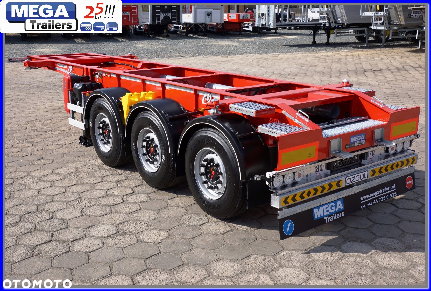 Inny Naczepa do przewozu Tank Kontenerów 20 FT  MEGA TRAILERS - 5