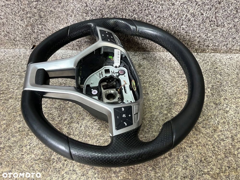 Kierownica kierka blenda multifunkcja skora czarna W204 LIFT AMG PLASKA - 4