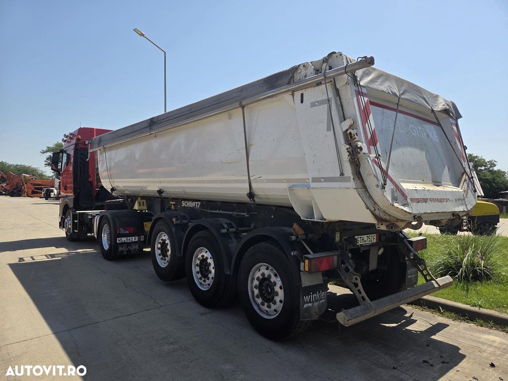 Schmitz Cargobull SCB 28mc, MASA PROPIE 6 TONE, 2020, 28mc, axa liftabila, jante ALUMINIU, protectii laterale si spate, scena vizitare, prelata, frane disc, CARTE IDENTITATE RAR, folosita doar in GERMANIA, PROMOTIE 21.900 EUR+Tva - 14