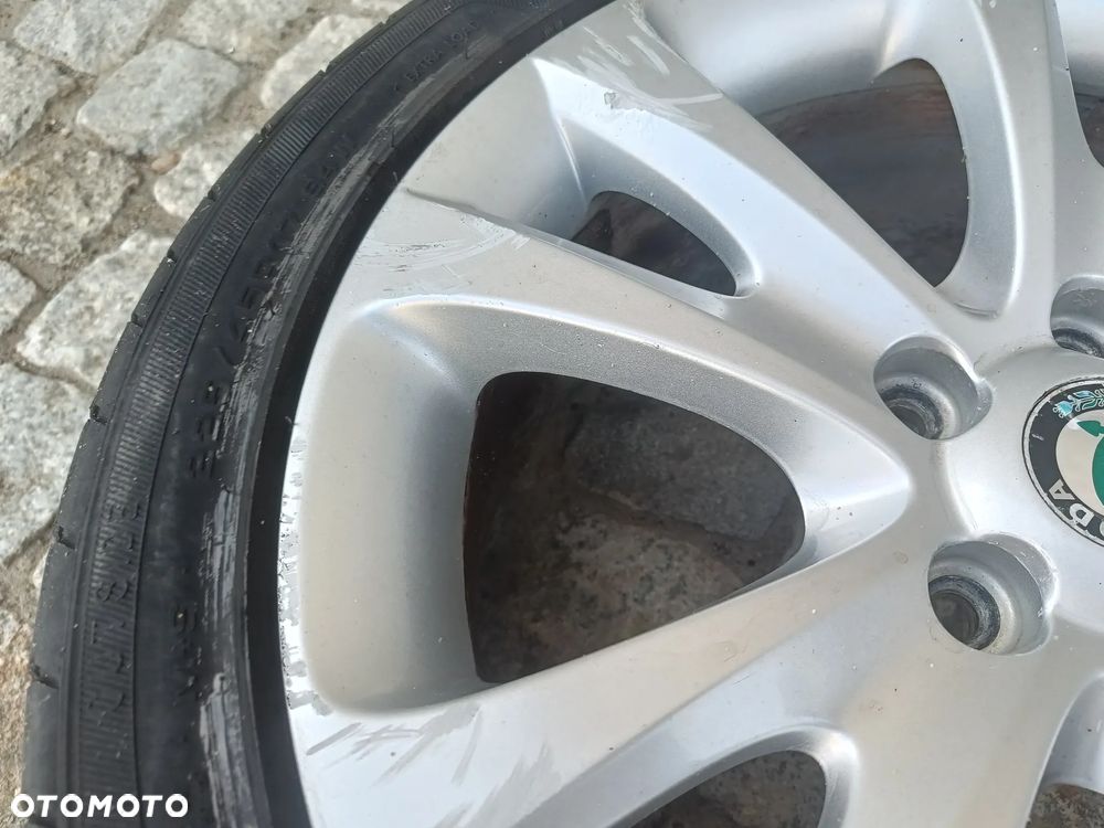 Felgi Aluminiowe 17 Skoda Superb 2 II 5x112 ET49 3T0601025D Koła Seat Audi VW 7,5Jx17H2 - 3