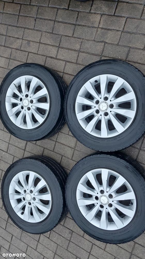 Komplet alu felg z oponami 205/65r16 MERCEDES VITO W447 6,5Jx16 ET52 5x112 a4474010301