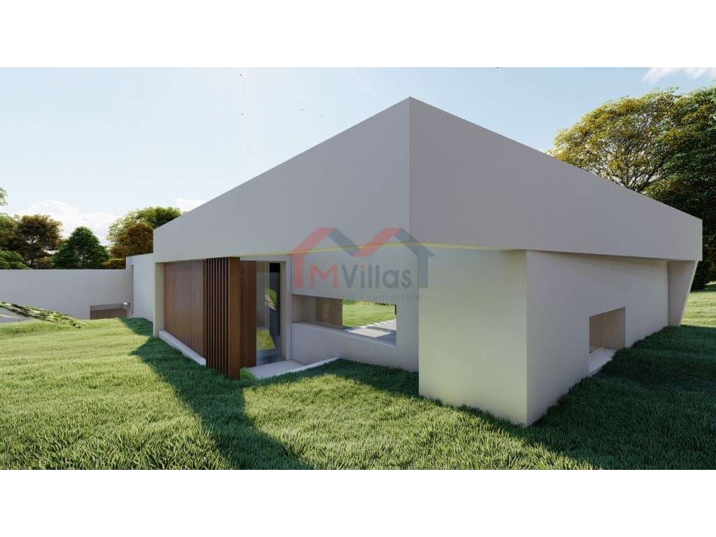 Terreno com projecto aprovado para construção de moradia V4 com pis... - Grande imagem: 4/15