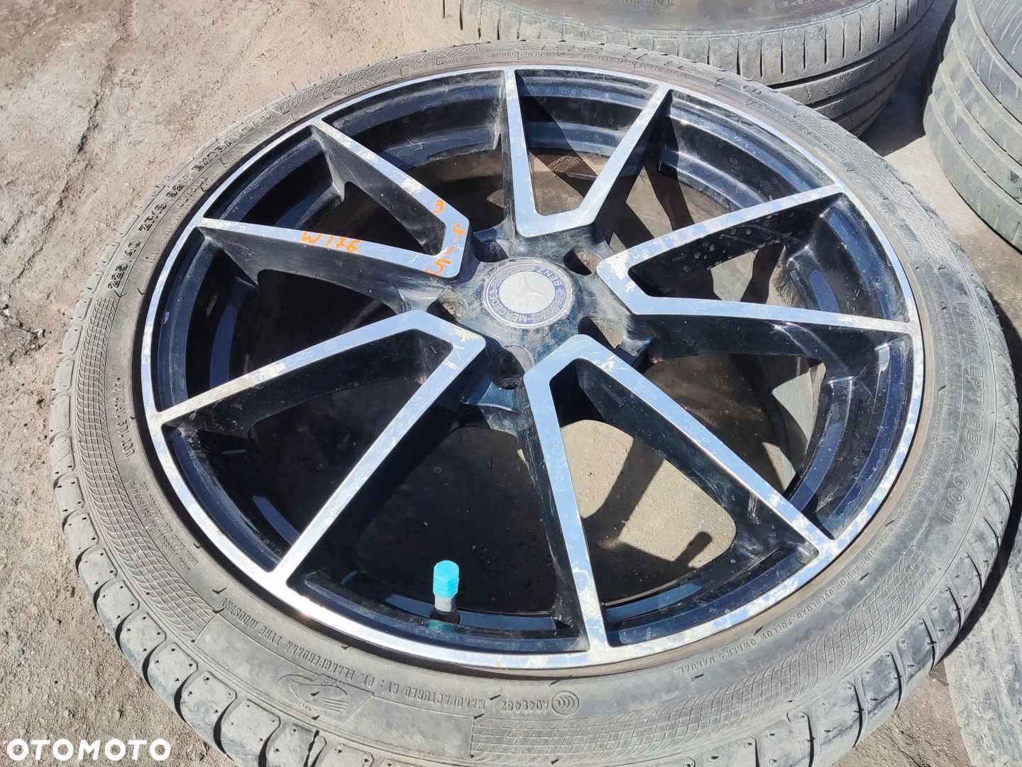 MERCEDES A KLASA W176 FELGI ALUMINIOWE 18 KOMPLET - 9