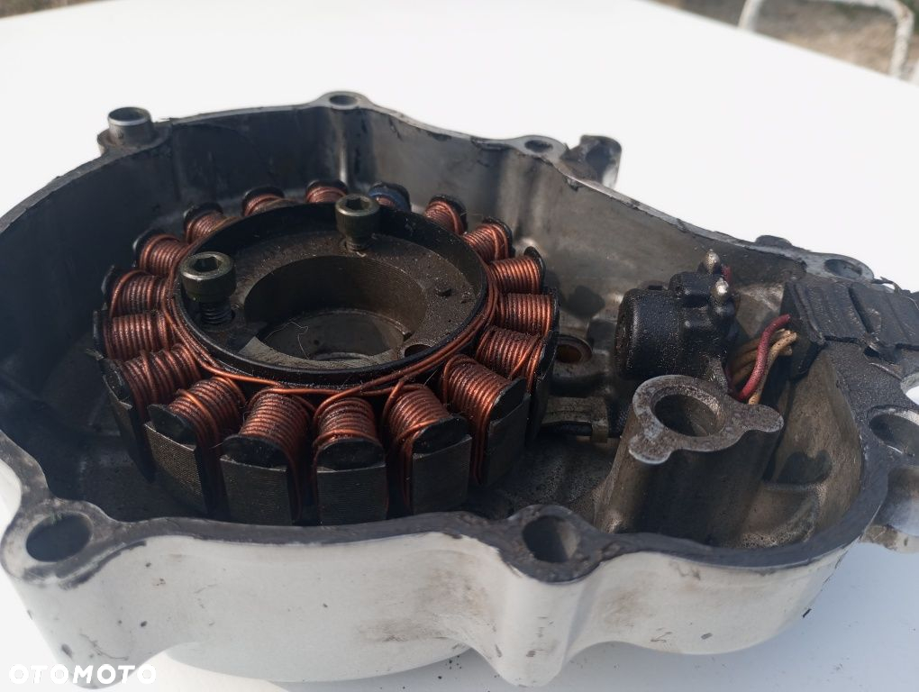 Stator zapłon dekiel Yamaha YZF 125 wr125 misa pokrywa kapa B5 - 4