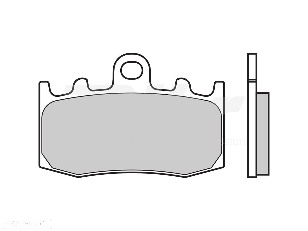 07bb2607 - pastilhas de travão orgânicas brembo 07bb2607 - 1