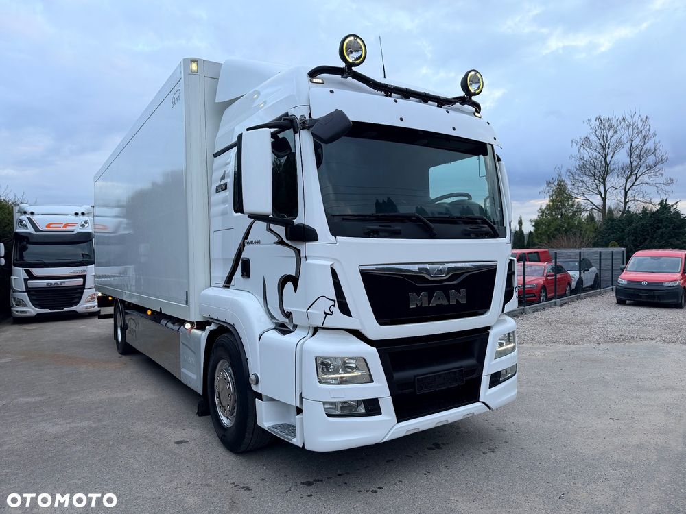 MAN TGS 18.440 4X2LL /E6/ ALUFELGI / KONTENER / WINDA / 19 EUROPALET / AUTOMAT / SYPIALKA x 2 / GLOB / WEBASTO / 2015 ROK / SPROWADZONY - 5