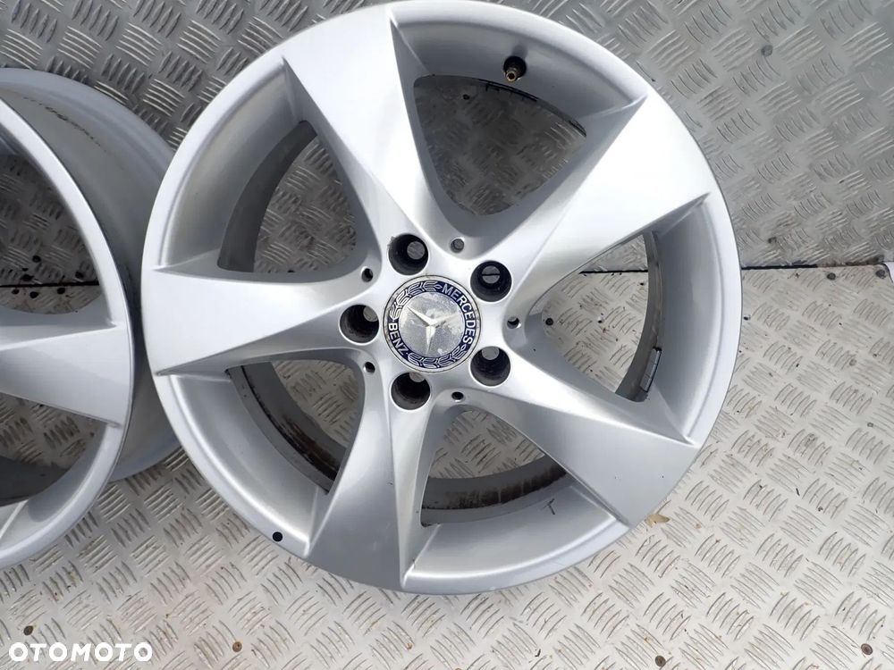 FELGI ALUMINIOWE MERCEDES BENZ 7X17 ET51 A4474012200 VITO VIANO V KLASA CZUJNIKI - 5