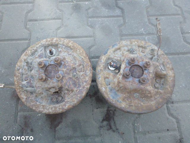 PIASTA PIASTY TYŁ NA PRZYCZEPKĘ KOMPLET OPEL 4X100 - 10
