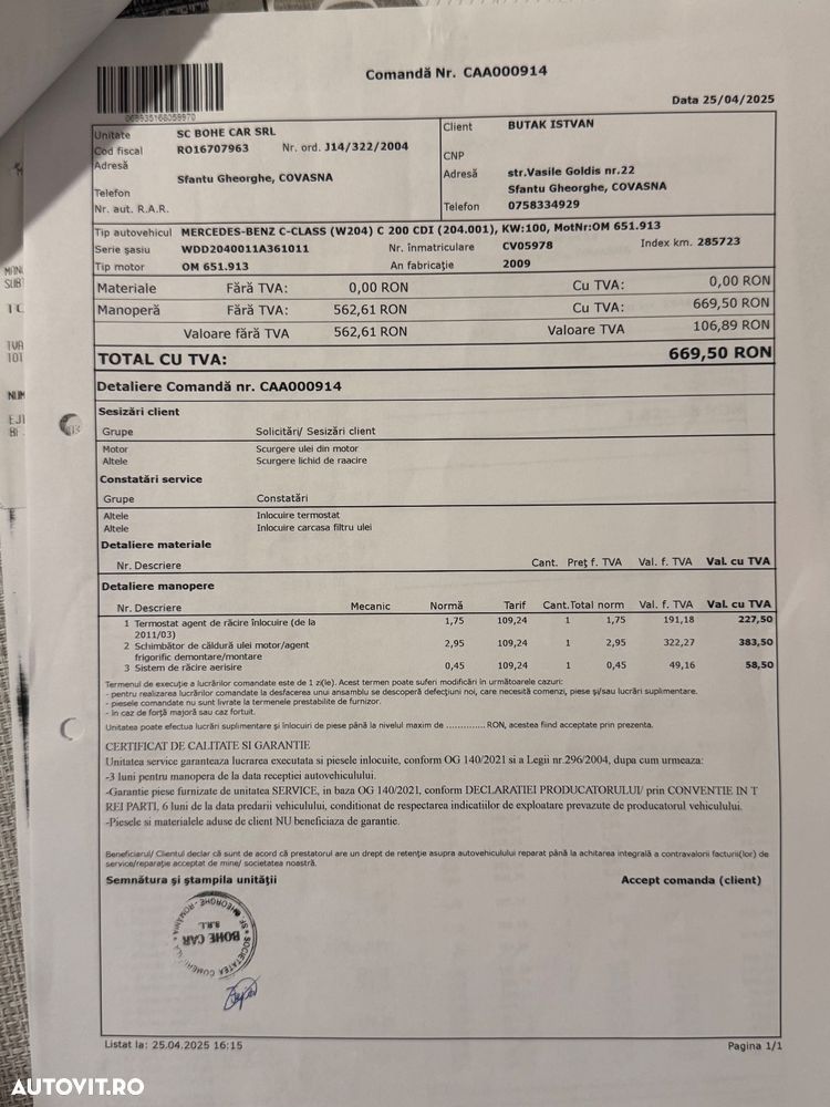 Mercedes-Benz C 200 CDI DPF Automatik Avantgarde - 13