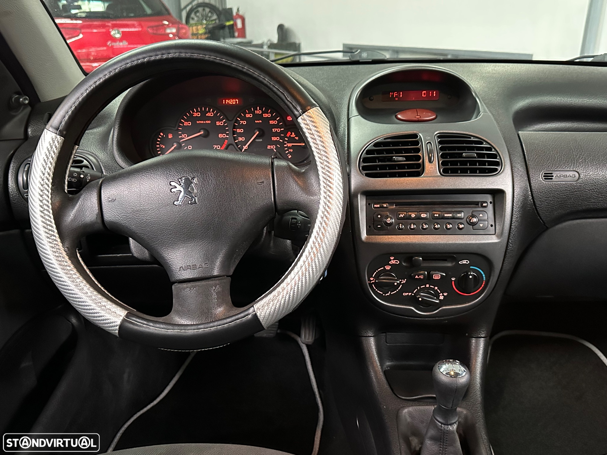 Peugeot 206 1.1 Black & Silver II - 9