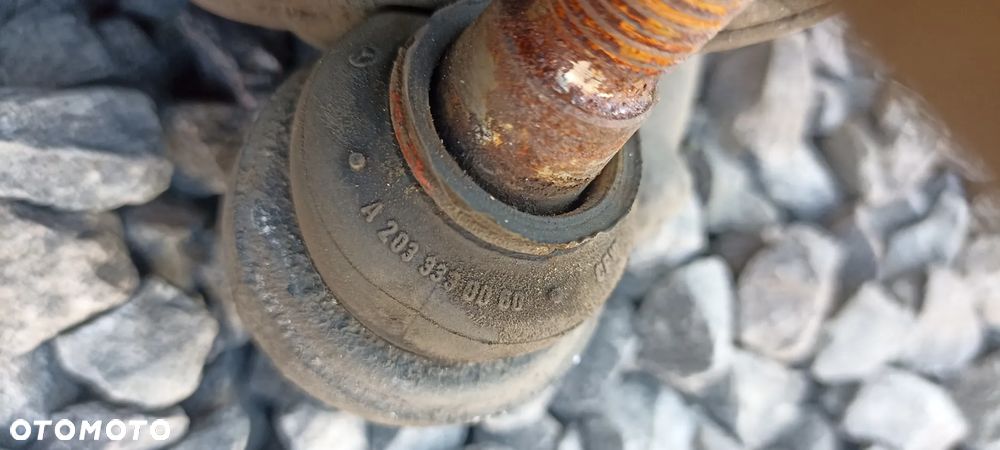 MERCEDES W203 W209 WAHACZ Przedni Lewy Żeliwny Oryginał - 9
