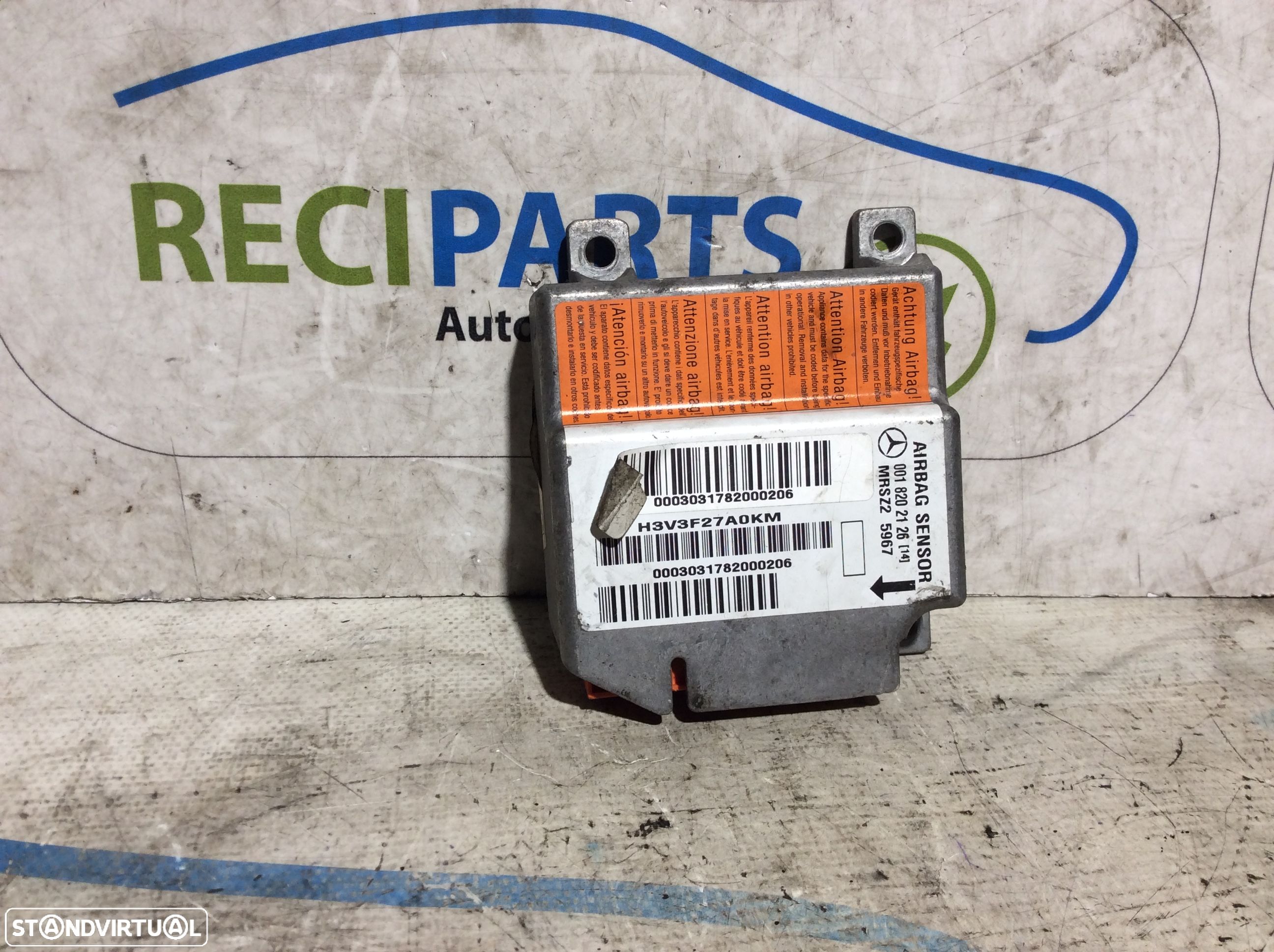 Centralina de airbag Mercedes W210 Ref. 0018202126 - 1