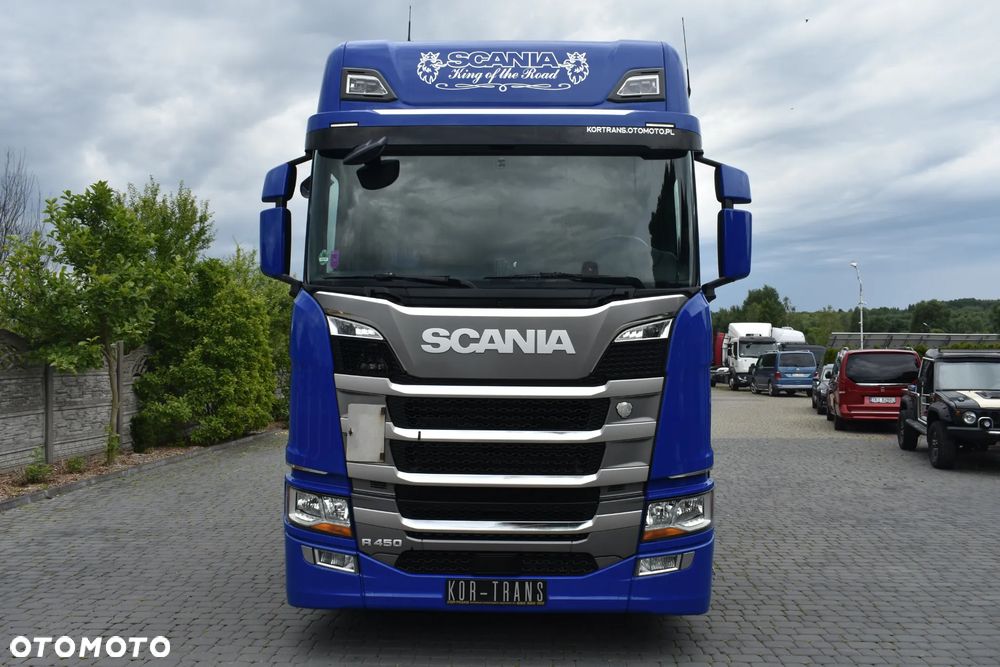 Scania R450 // NAVI // VIRTUAL COCKPIT // LED // NOWE OPONY !! // - 12