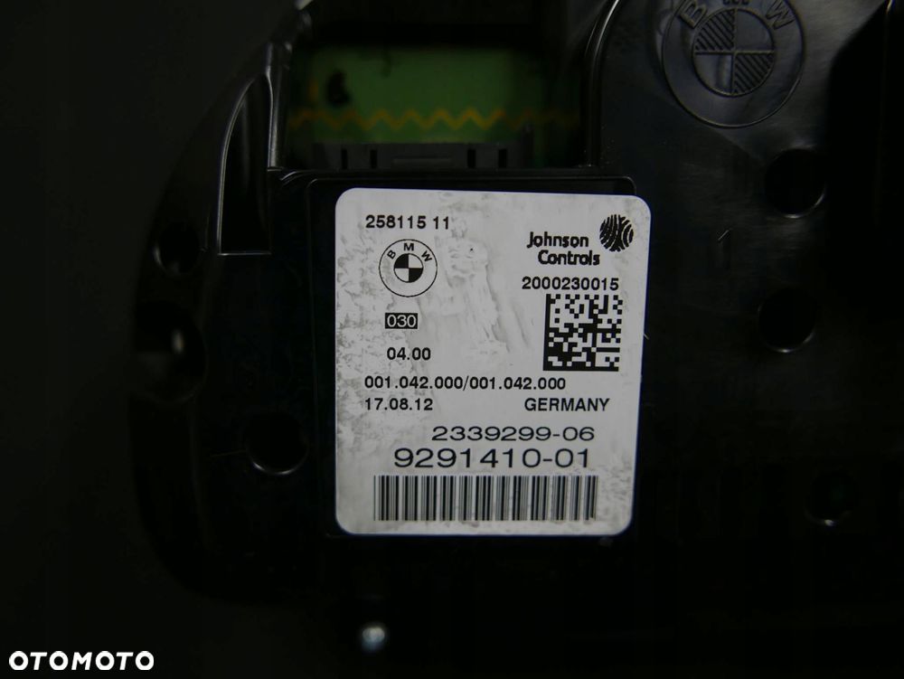 bmw f10 f11 licznik zegary benzyna uk 9291410 - 8