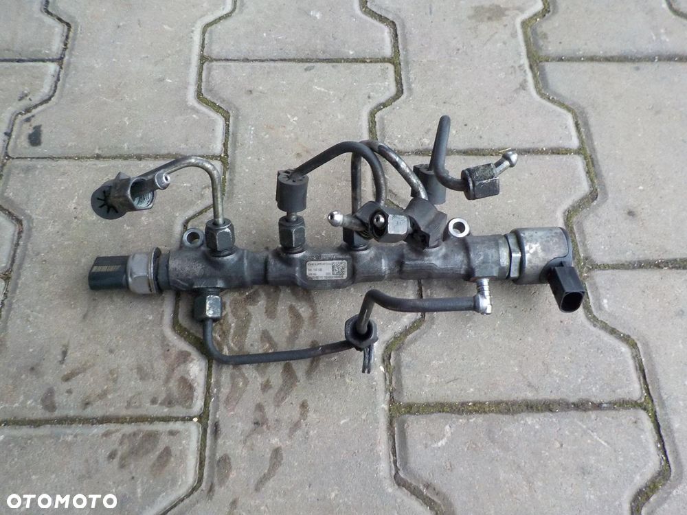 VW T6 2.0 TDI LISTWA SZYNA WTRYSKOWA CZUJNIK CIŚNIENIA PRZEWODY PALIWOWE - 1