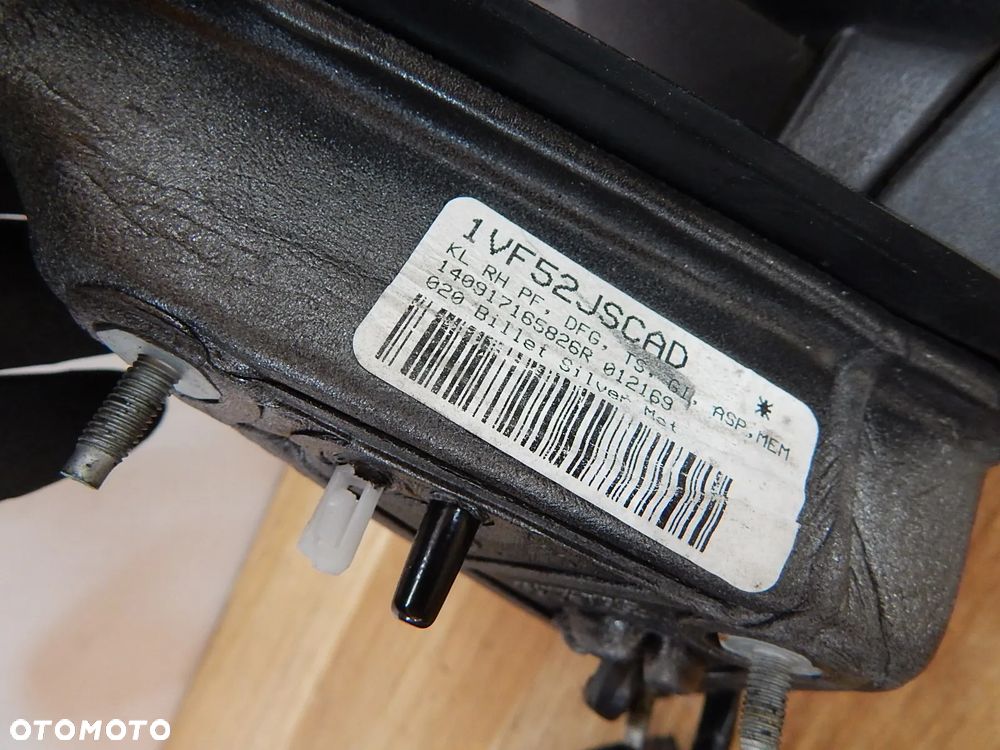 Lusterko zewnętrzne przód Jeep Cherokee KL  V 13-18 lakier PSC 15pin Łuków części - 7