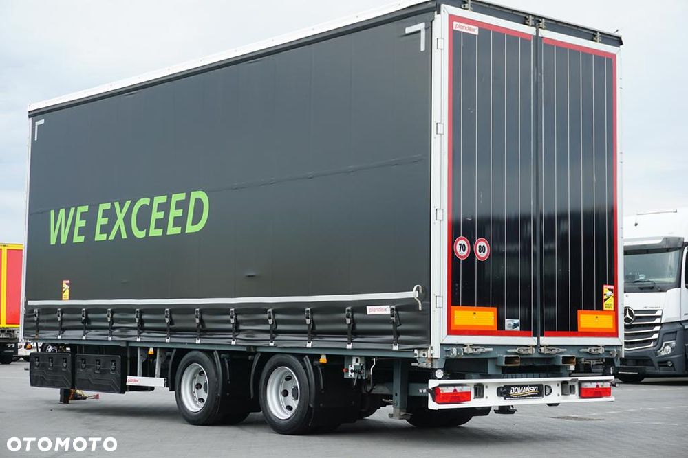 Plandex TANDEM / PRZEJAZDOWA / DŁ. 7,75 M / OS PODNOSZONA - 18