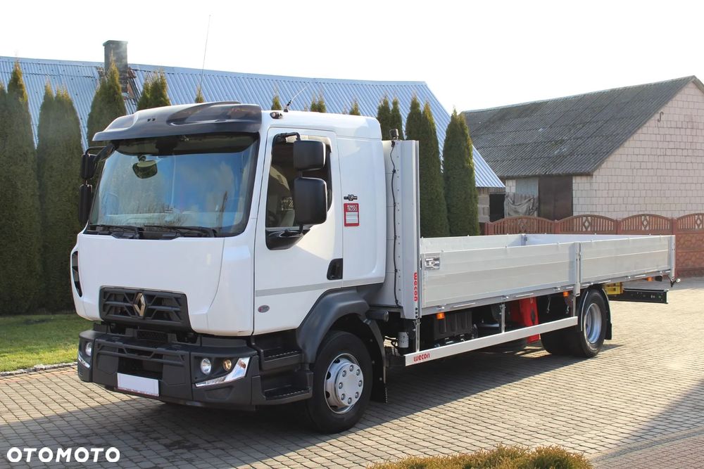 Renault / D16 / POLSKI SALON / NISKI PRZEBIEG 232 TYS KM / ŁADOWNOSC 9562 KG / ZABUDOWA SKRZYNIA 7.10 CM / WECON / Man /Volvo/Scania/ Atego/ - 1