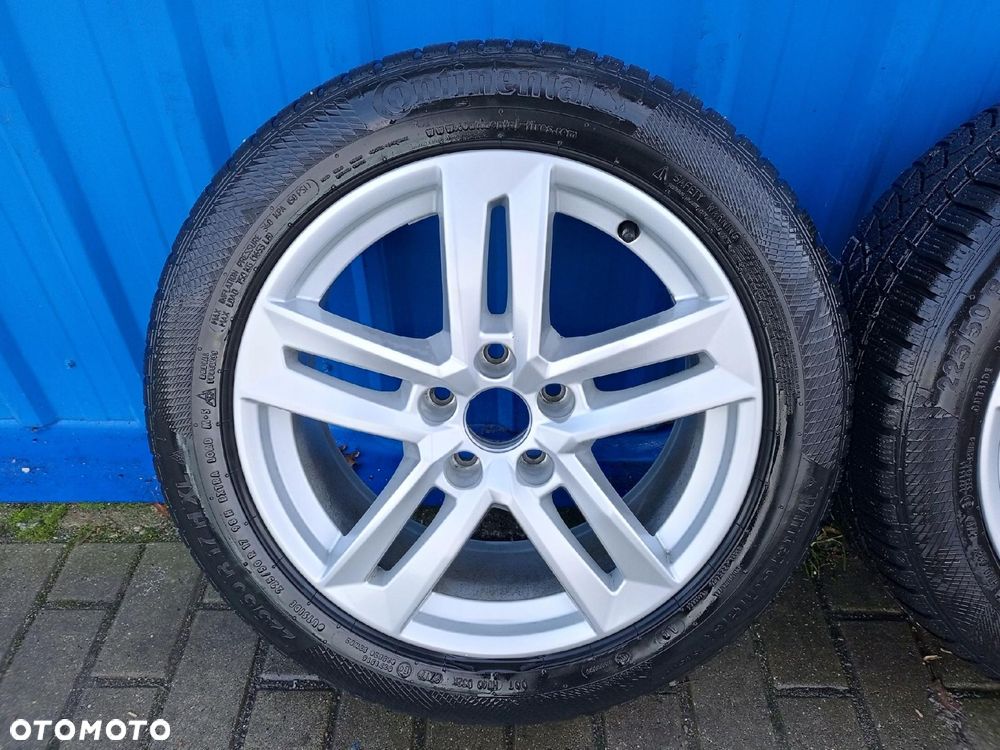 AUDI A3 A4 A5 A6 KOLA FELGI ALUFELGI OPONY ZIMA 225/50R17 SUPER STAN - 2