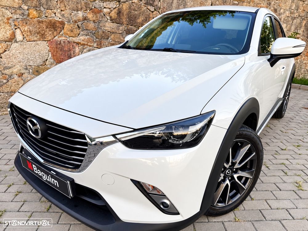 Mazda CX-3 1.5 Sky.Excellence HT Leather White Navi - 11